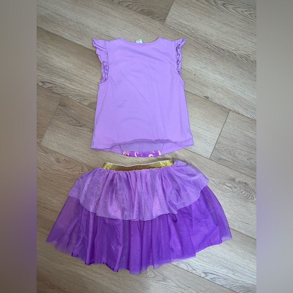 Rapunzel Disney© Princess T-Shirt and Tutu Skirt Set - Picture 4 of 8